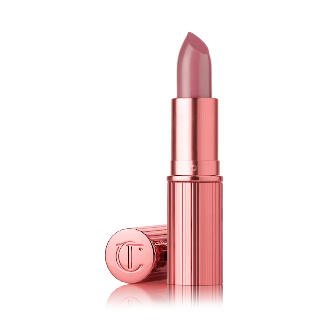 БЕСТСЕЛЕР Зволожувальна сатинова помада Charlotte Tilbury K.I.S.S.I.N.G ICON BABY A Warm Nude-Rose Lipstick in My Moisturizing Formula with a Soft Satin Shimmer Finish, Infused with Light-Diffusing Pearl Pigments!